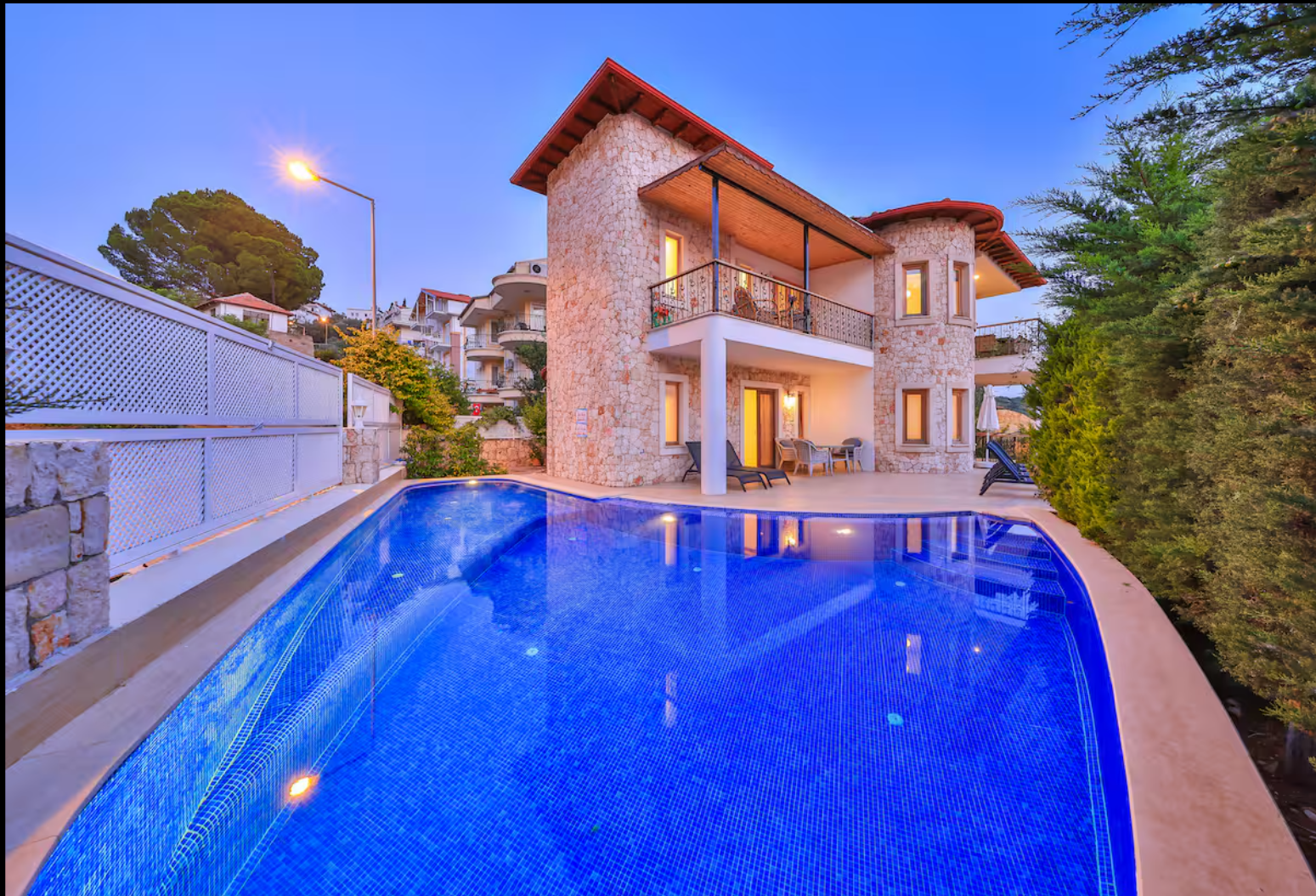 Confirmed Kaş accommodation with private swimming pool