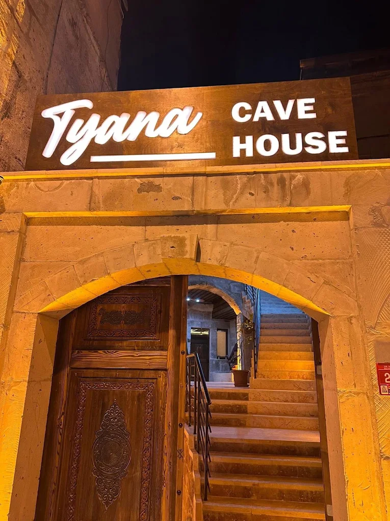 Entrance to Tyana Cave House in Nar, Cappadocia
